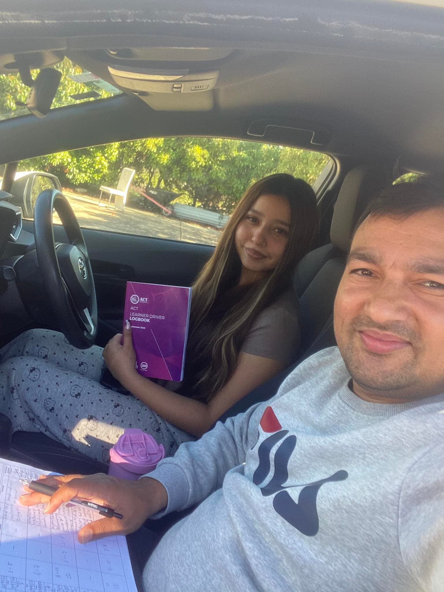 One-to-one coaching on the road
